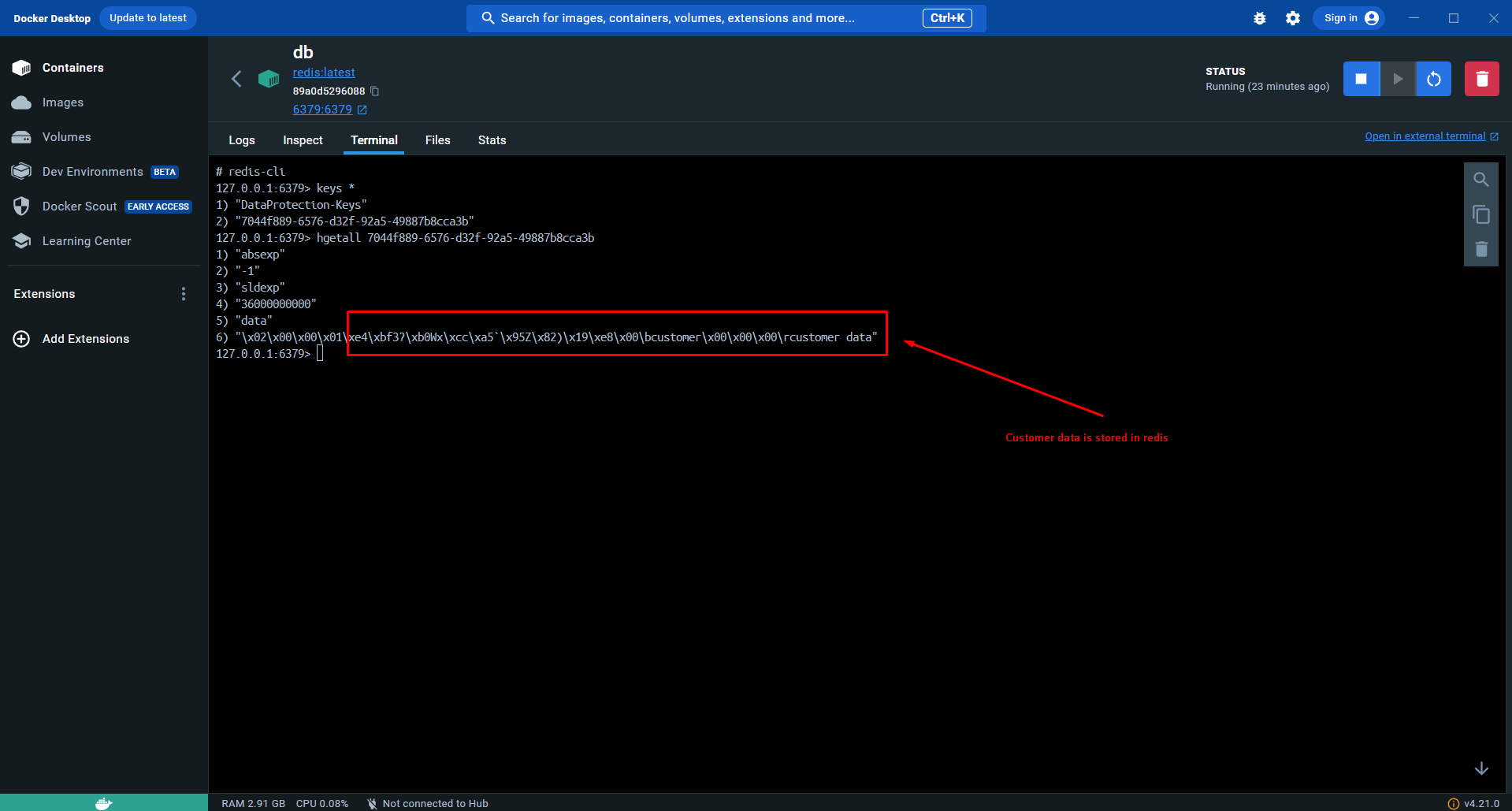 Testing session flow with Postman and Redis
